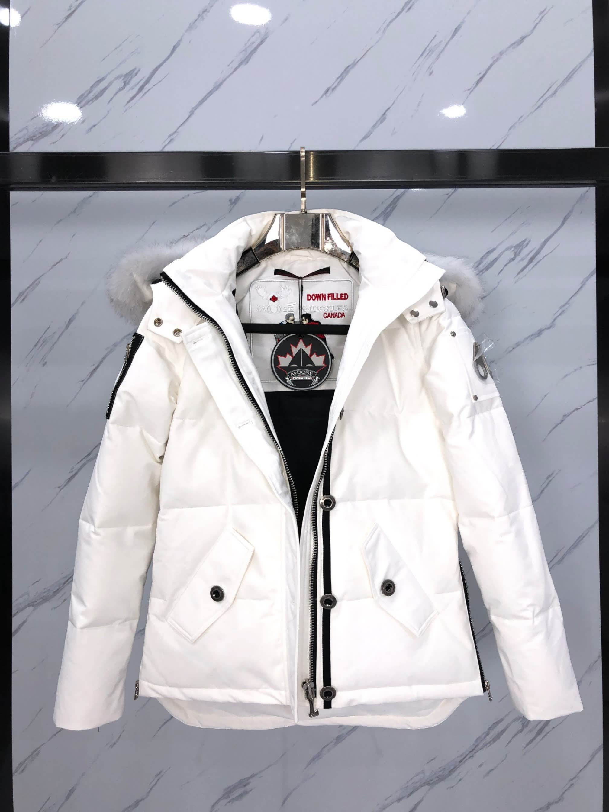 Moose Knuckles Hooded Down Jacket Moose Knuckles Hooded Down Jacket